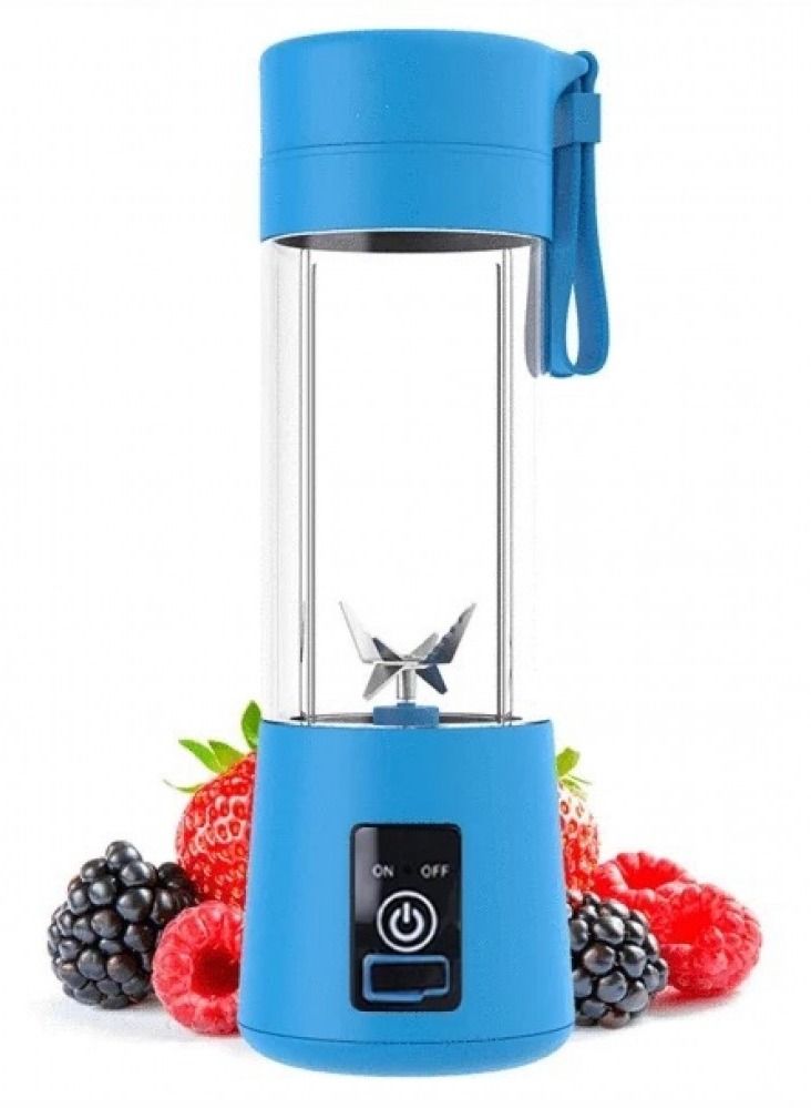 Biki Portable HIGH QUALITY,USB Handheld Rechargeable Juicer Cup, Blender With 6-Blades for Fruits and Vegetables - Image 3
