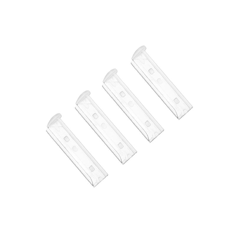 Tweezerman شفرات استبدال ماكينة حلاقة الوجه من تويزرمان، 4 قطع (عبوة من 1) - Image 1