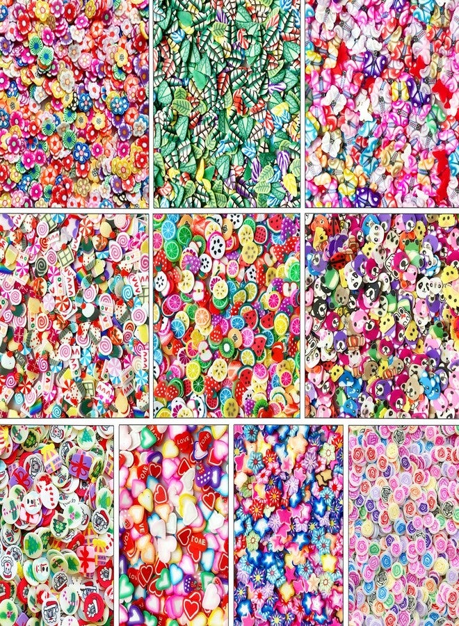 EHOPE 10000 PCS Nail Art Slices Fruits Slices Polyme Slices DIY Fruit Nail Art Supplies Making Kit Decoration Arts Crafts for Nail Art and Cellphone Decorations - Image 1
