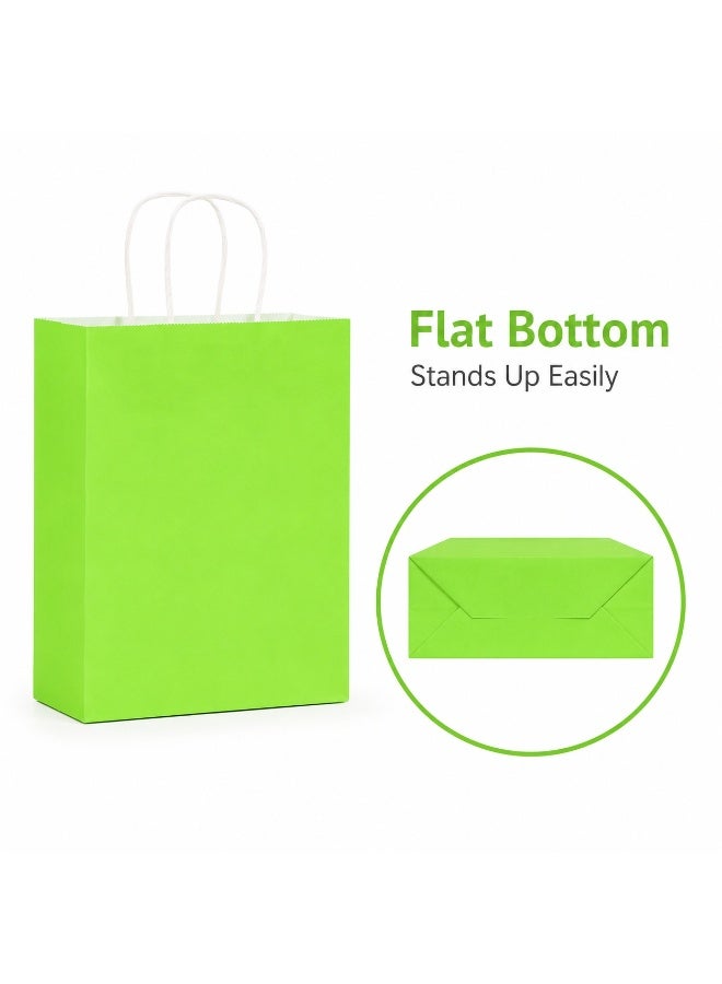 LYNLYN 24 Pack Paper Gift Bags, Kraft Paper Bags with Twisted Handles, 6 Solid Colors, Small Party Favor Bags for Gifts, Bakery, Takeout, Family Gatherings - Image 5