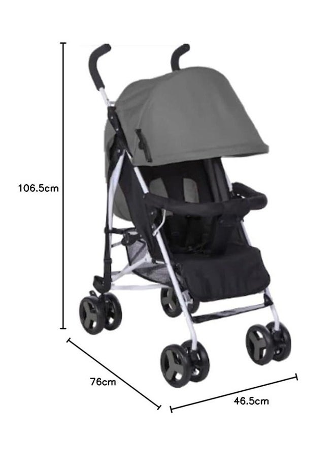 Bumble & Bird Light Baby Travel Stroller - Grey  - Image 2