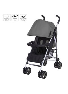 Bumble & Bird Light Baby Travel Stroller - Grey  - Image 3