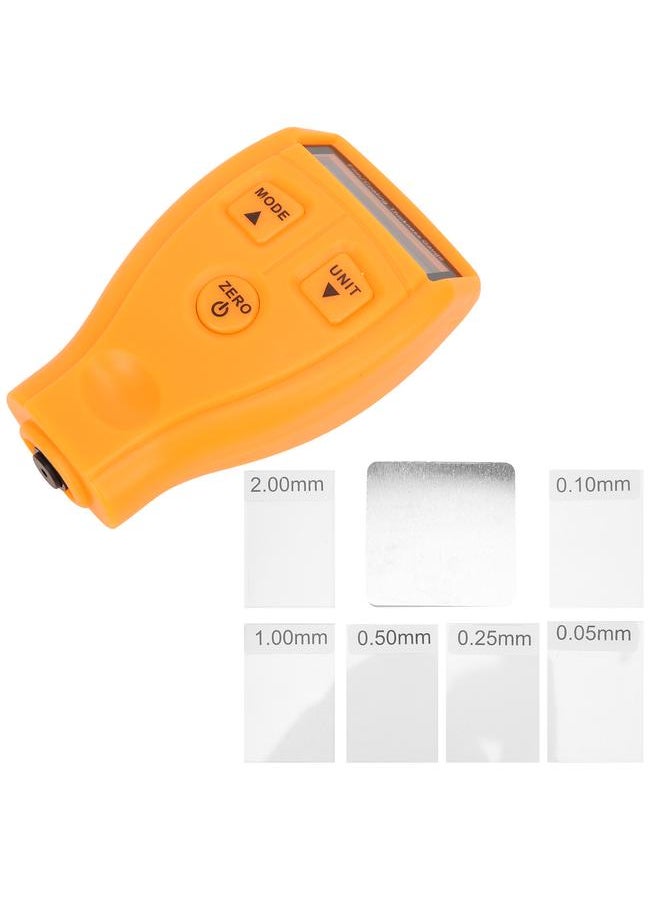 Thoraya Professional Coating Thickness Gauge Car Automotive Paint Coating Thickness Tester GM200Yellow  - Image 2