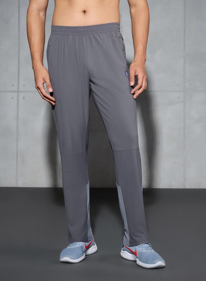 Technosport Men Grey Straight Fit Track Pants - Image 4