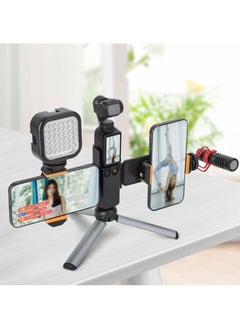 KASTWAVE Dual Phone Holder for DJI Osmo Pocket 3 Cellphone Mount Phone Clip Clamp Tripod Adapter Camera Expansion Accessories  - Image 5