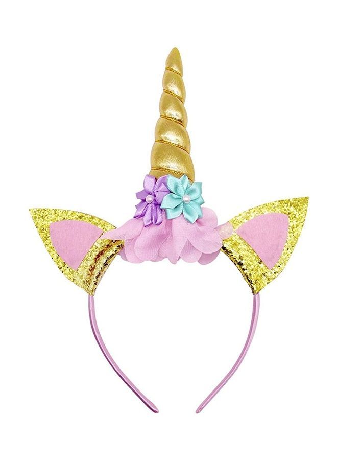 NIBEMINENT Princess Cosplay Costume With Unicorn Headband 120cm - Image 4