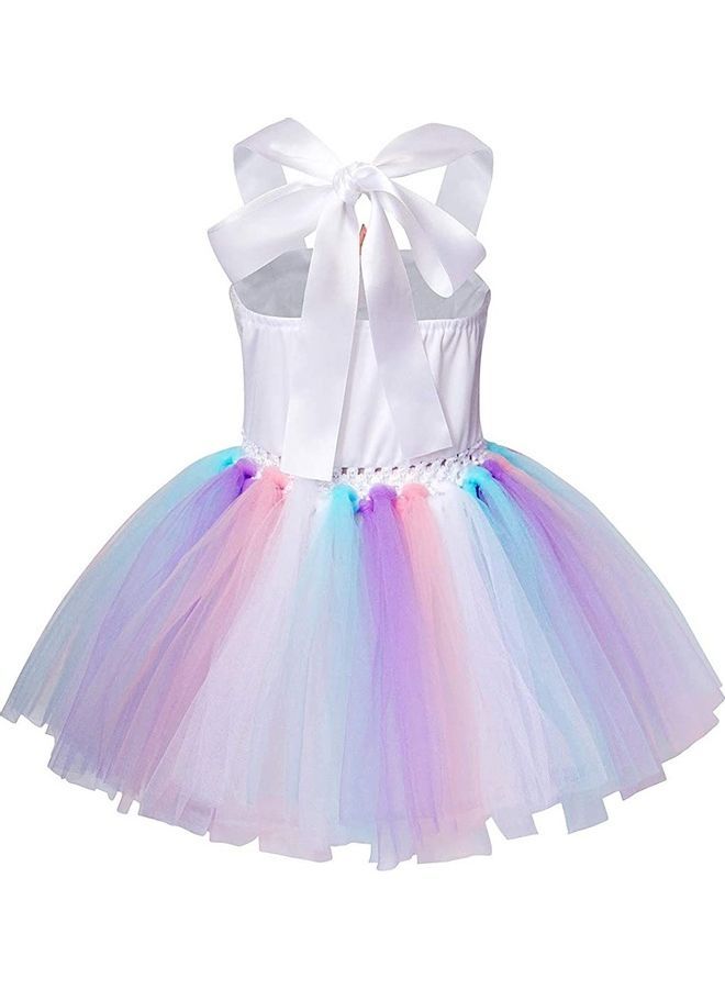 NIBEMINENT Princess Cosplay Costume With Unicorn Headband 120cm - Image 3