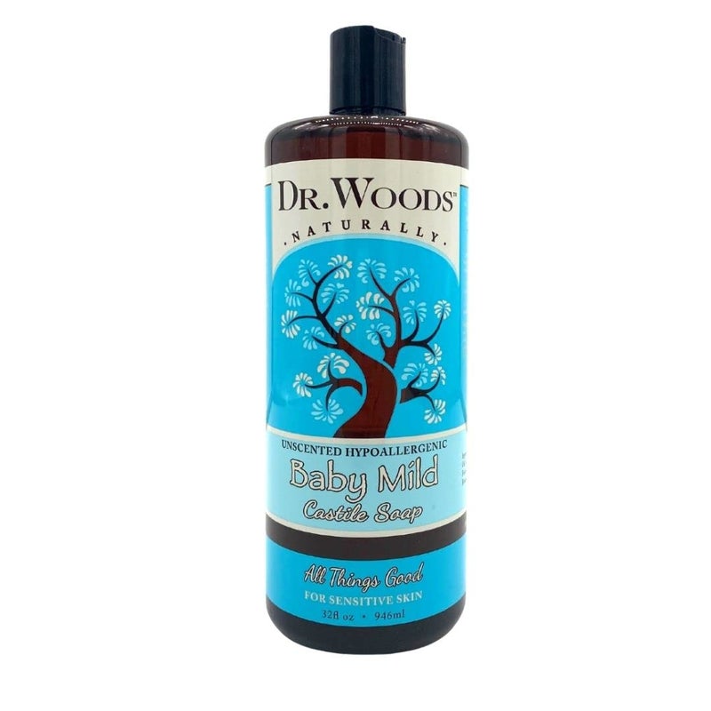 Dr. Woods Dr Woods Unscented Baby Mild Castile Soap 32 Ounce 