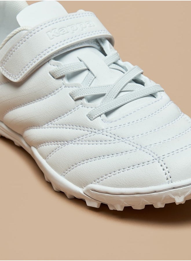 Kappa - Boys' Stitch Detail Football Shoes with Hook and Loop Closure - Image 1