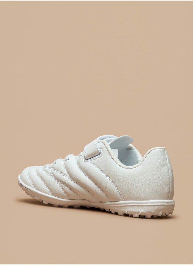 Kappa - Boys' Stitch Detail Football Shoes with Hook and Loop Closure - Image 1