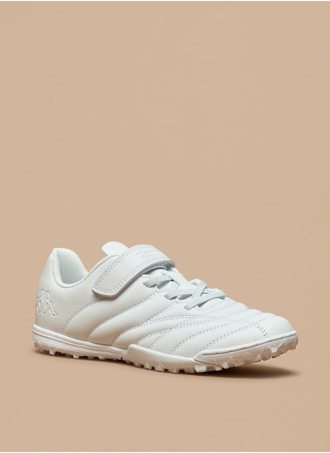 Kappa - Boys' Stitch Detail Football Shoes with Hook and Loop Closure - Image 1