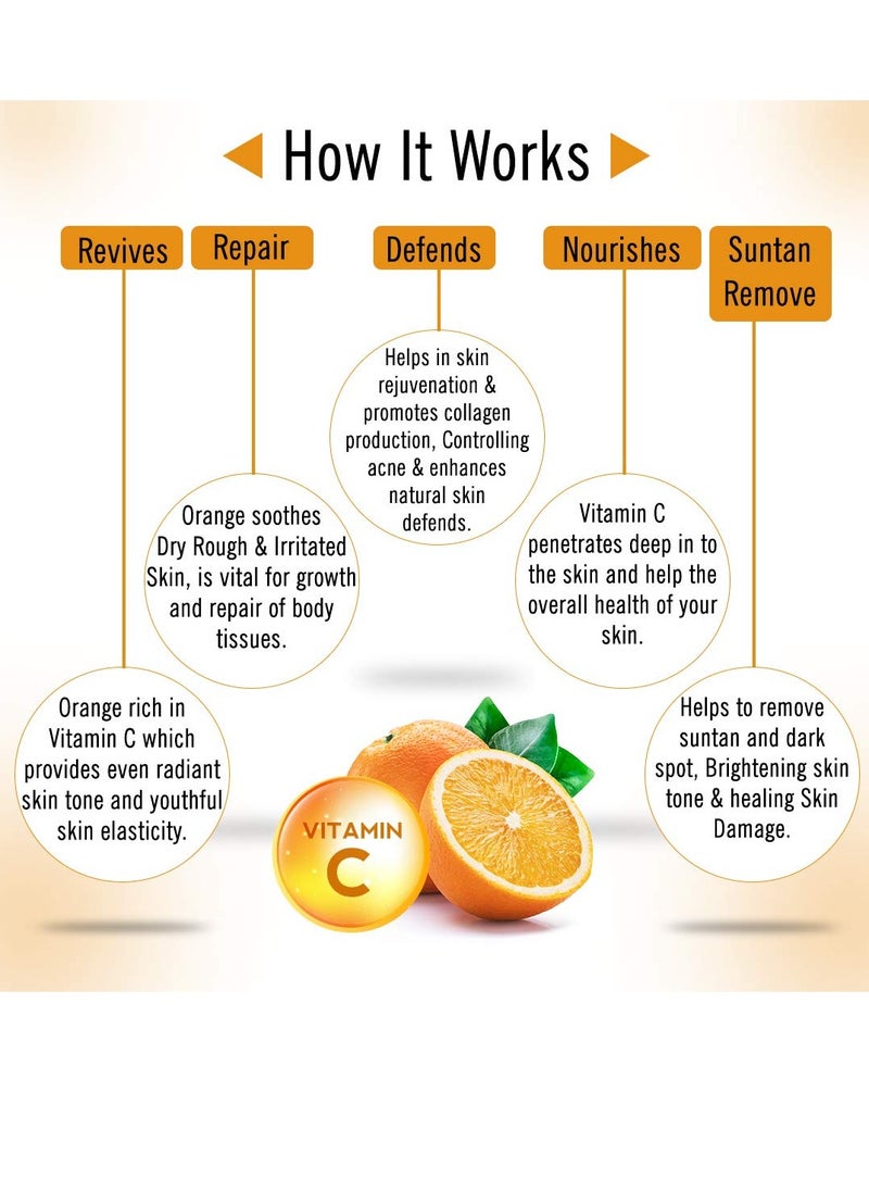 Keya Seth Keya Seth Orange Body Oil Skin Lightening Rejuvenating Non Sticky for Daily Use After Bath Massage Oil Enriched with Orange Vitamin C  200ml  - Image 4