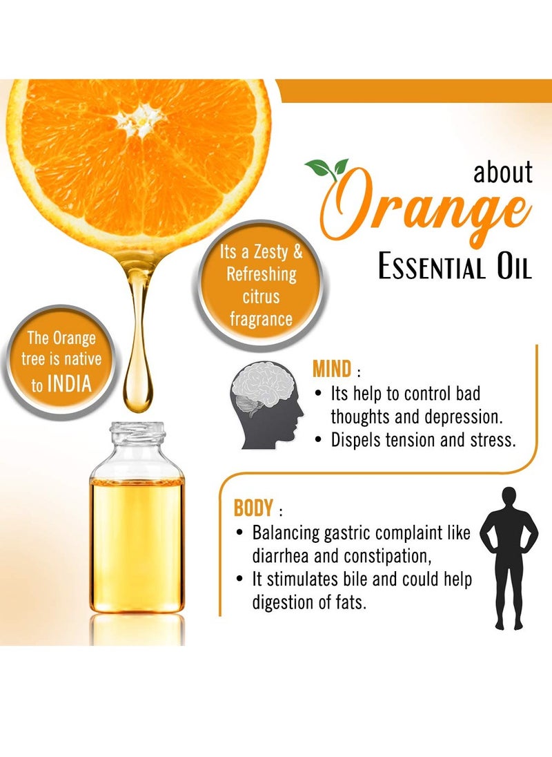 Keya Seth Keya Seth Orange Body Oil Skin Lightening Rejuvenating Non Sticky for Daily Use After Bath Massage Oil Enriched with Orange Vitamin C  200ml  - Image 3