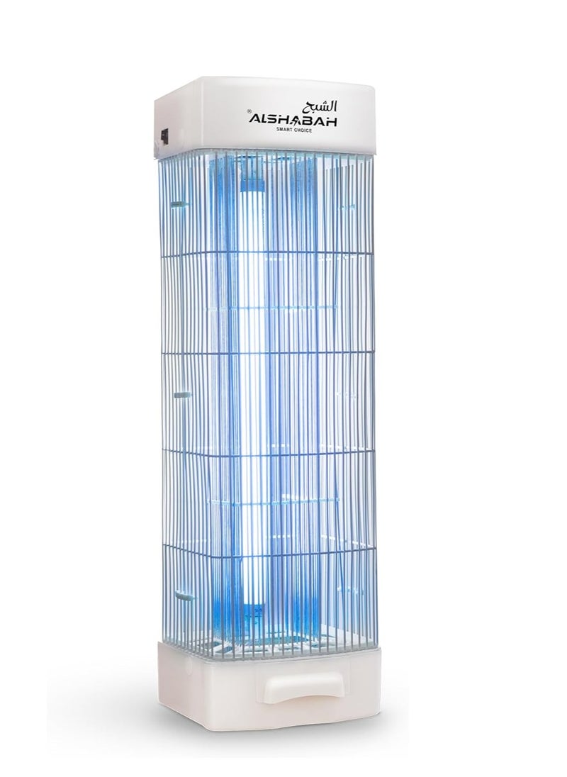 Alshabah flying insects eliminator -the best bug zapper - Mosquitos & flys trap-indoor & outdoor use - Eliminate flying Insects with 22-25W UV light & 3800V electric shock  - Image 2