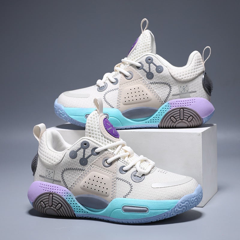 Mesh Sneakers Lightweight Flexible Sole Walking Shoes For Kids Indoor And Outdoor Activities - Image 1
