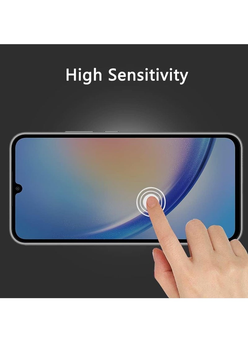 ميجوفاست واقي شاشة للخصوصية لهاتف Samsung Galaxy A34 5G من الزجاج المقسى للخصوصية، حافظة فيلم شاشة الخصوصية صديقة للبيئة 9H صلابة مضادة للخدش ومضادة للتجسس من الزجاج المقوى لهاتف Galaxy A34 5G - Image 5