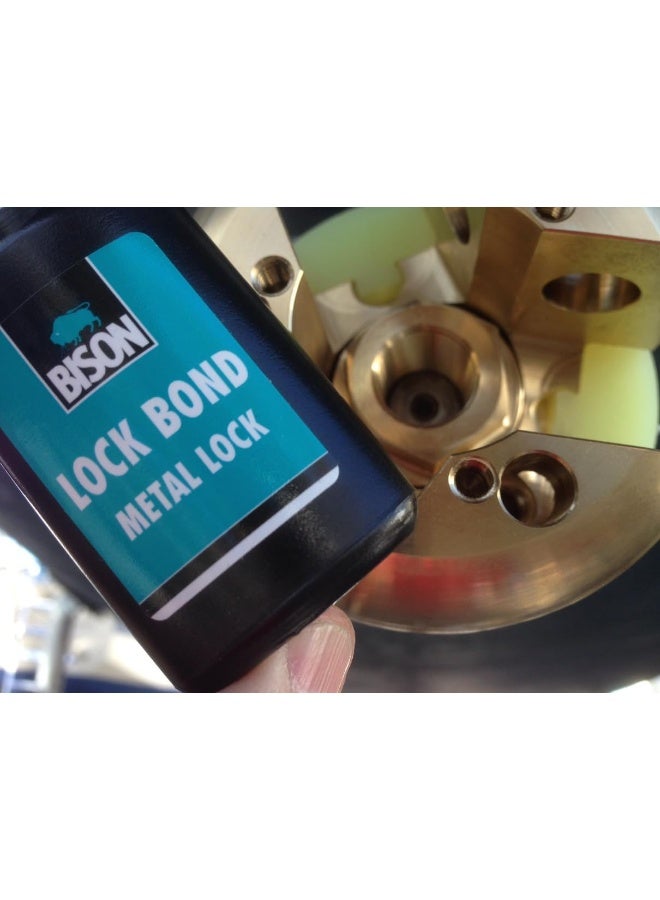 Bison Metal Lock – 10ml Carded Tube – High-Strength Threadlocker for Metal Fasteners, Screws & Bolts - Image 2