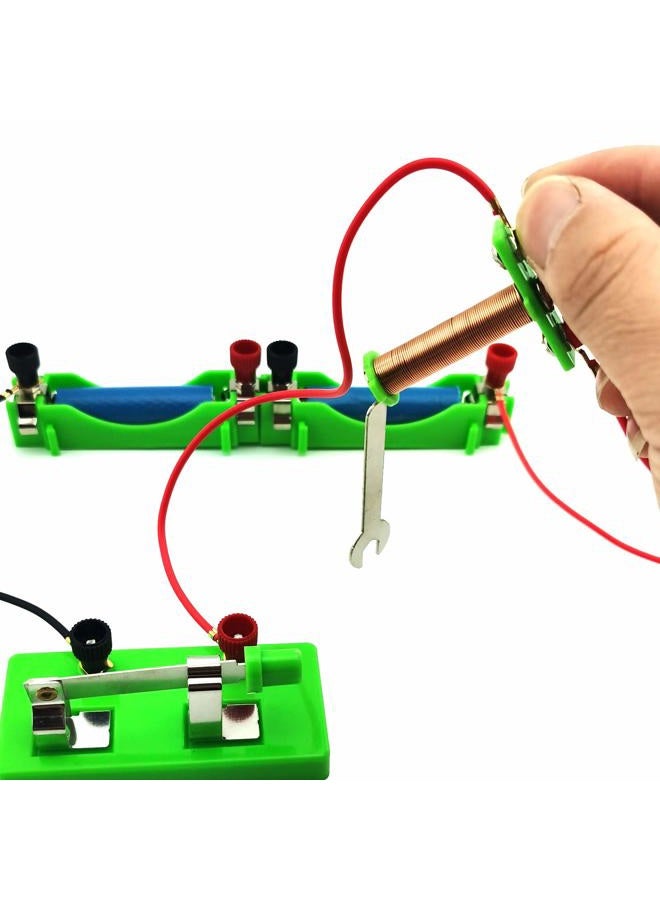 EUDAX DIY Physics Experiment Model Kit Electromagnetic Materials Electromagnet and Basic Electricity Discovery Circuit for School Lab Creative Educational Science Projects Teaching Equipment - Image 3
