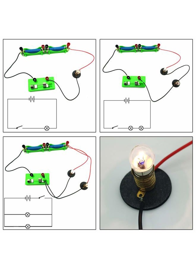 EUDAX DIY Physics Experiment Model Kit Electromagnetic Materials Electromagnet and Basic Electricity Discovery Circuit for School Lab Creative Educational Science Projects Teaching Equipment - Image 5