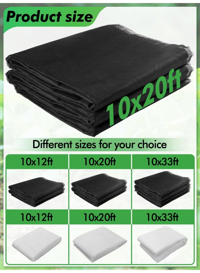 Relex Stronger Garden Mesh Netting, 10 x 20 ft Garden Mesh Net Barrier, Heavy Duty Garden Mosquito Nano Netting for Bird Net Barrier, Mosquito Netting Screen for Animals Plants Vegetables Against Insects - Image 5