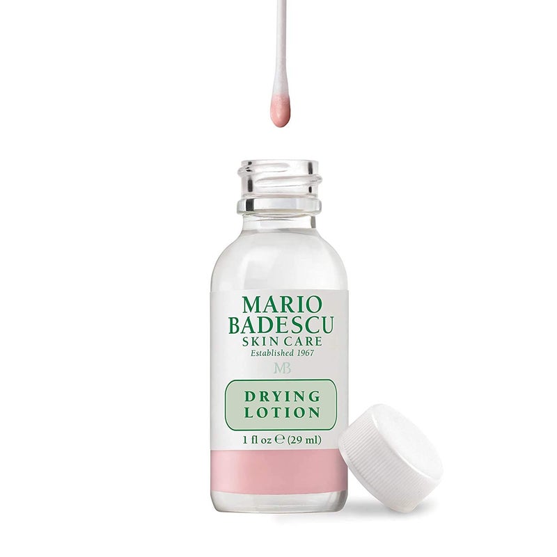 Mario Badescu AM/PM Blemish Kit, Includes Drying Lotion Spot Treatment with Salicylic Acid and Sulfur (1 Fl Oz) AND Drying Patch Facial Stickers, Invisible Pimple Patches (12 Count) - Image 2