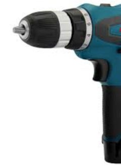 Generic Cordless drill kit with 168V power and 10mm chuck size in blue and black colors ideal for wall drilling and screw driving powerful wireless drill with rechargeable battery variable speed LED lighting and adjustable settings for multiple home uses perfect for maintenance home improvement electric drill cordless drill portable drill rechargeable drill electric drill cordless multifunction drill driver  - Image 4