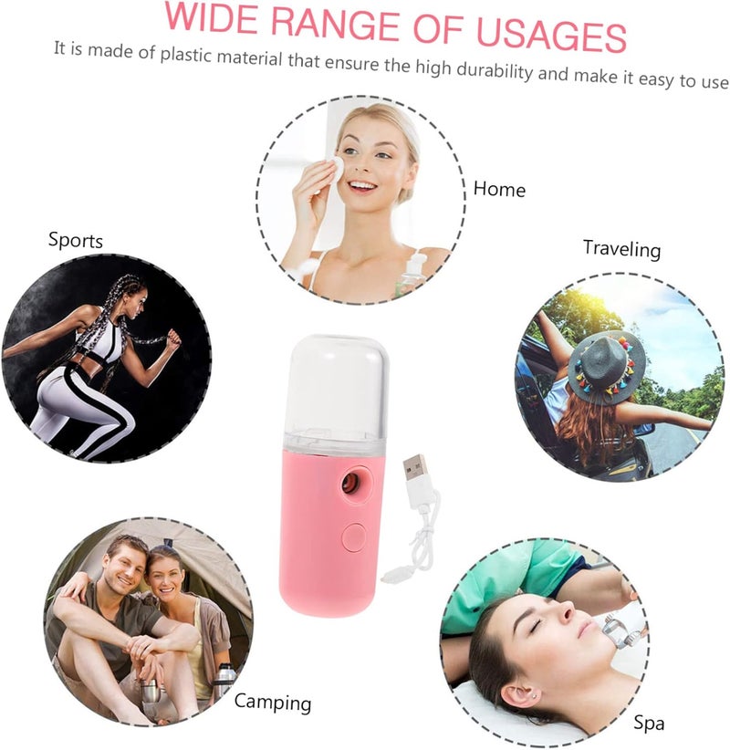 Global standard processed material Baluue Portable Nano Facial Hot Spray Toner for Face Makeup Device Charging Face Sprayer Moisture wear upgraded quality Working day delivery service Affordable purchase options Global assemble options Multi item matching Carefully selected material Regular scheduled transit Freeze crack proof Simple multi-feature practical build Well-engineered versatile build Flexible sizing options Permanent & temporary usable Varied global sizing picks Economical upgraded quality Intra-city fast distribution Good ventilation Major city pickup option Bug proof seal All climate suitability In-Kingdom stored commodity Advanced minimal build Neat shape Set product combo compatible Light & heavy use compatible - Image 5
