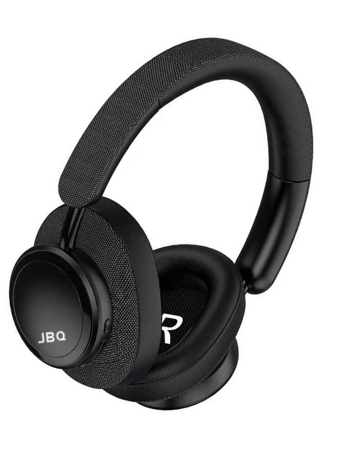 JBQ Wireless Headphones with 12H Playtime, Hi-Res Audio, BassUp Technology, Bluetooth 5.4, Built-in Microphone, 400mAh Battery, Deep Bass, Crystal Clear Calls HS-300 - Image 2
