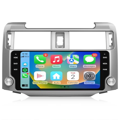 j Junsun Car Radio Stereo Android 13 for Toyota 4runner 2010-2022 Head Unit with Android Auto CarPlay - Image 1