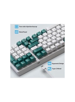 HXSJ HXSJ K3 MECHANICAL KEYBOARD 100-KEY GAME CUSTOMIZED HOT-SWAPPABLE AXIS GAME COMPUTER KEYBOARD SUITABLE FOR SPOT  - Image 4