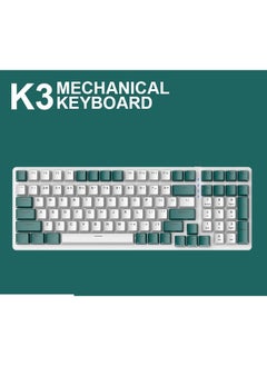 HXSJ HXSJ K3 MECHANICAL KEYBOARD 100-KEY GAME CUSTOMIZED HOT-SWAPPABLE AXIS GAME COMPUTER KEYBOARD SUITABLE FOR SPOT  - Image 2