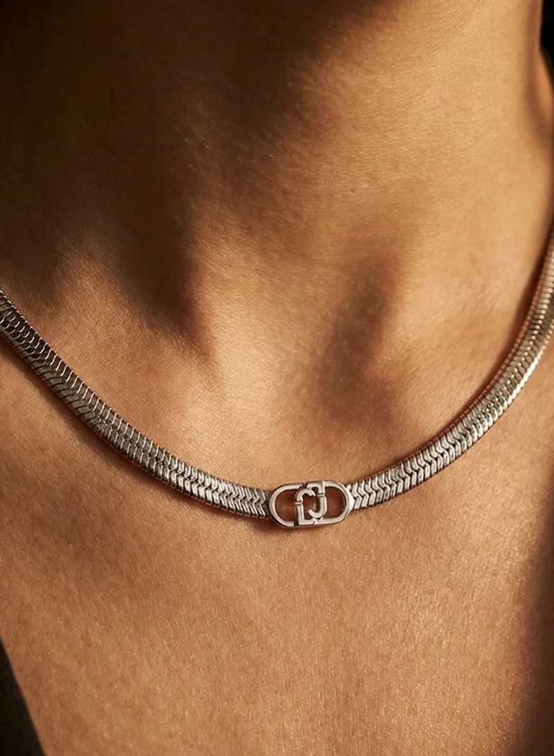 ليو جو قلادة لي جو فيل فضية