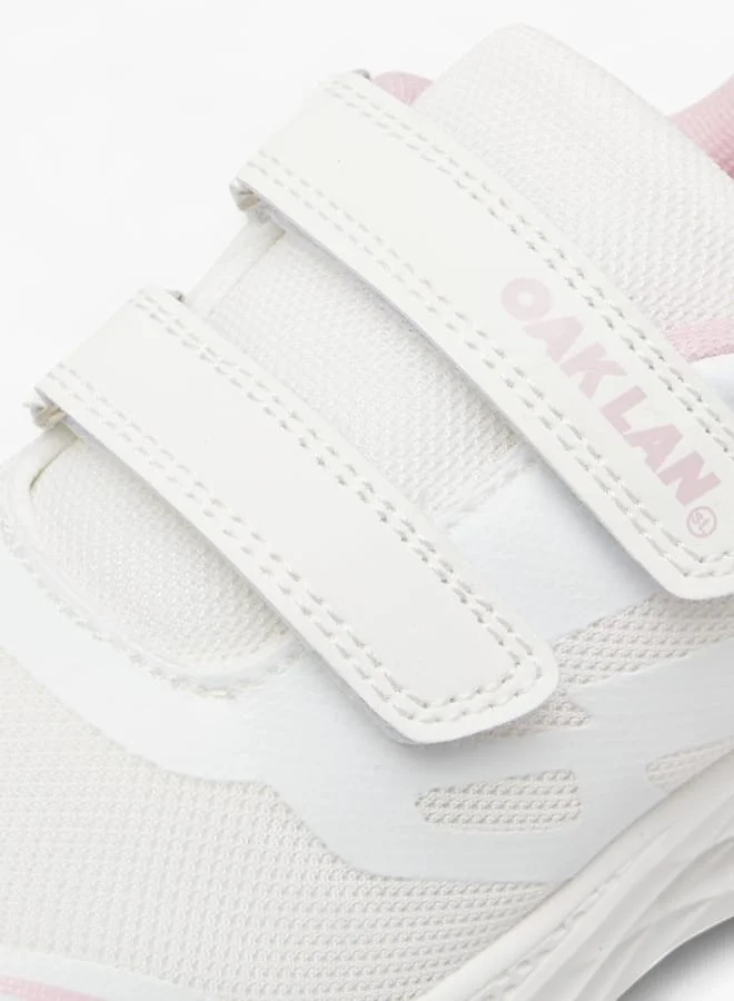 Oaklan by Shoexpress Girls Pull Tab Detail Sports Shoes with Hook and Loop Closure