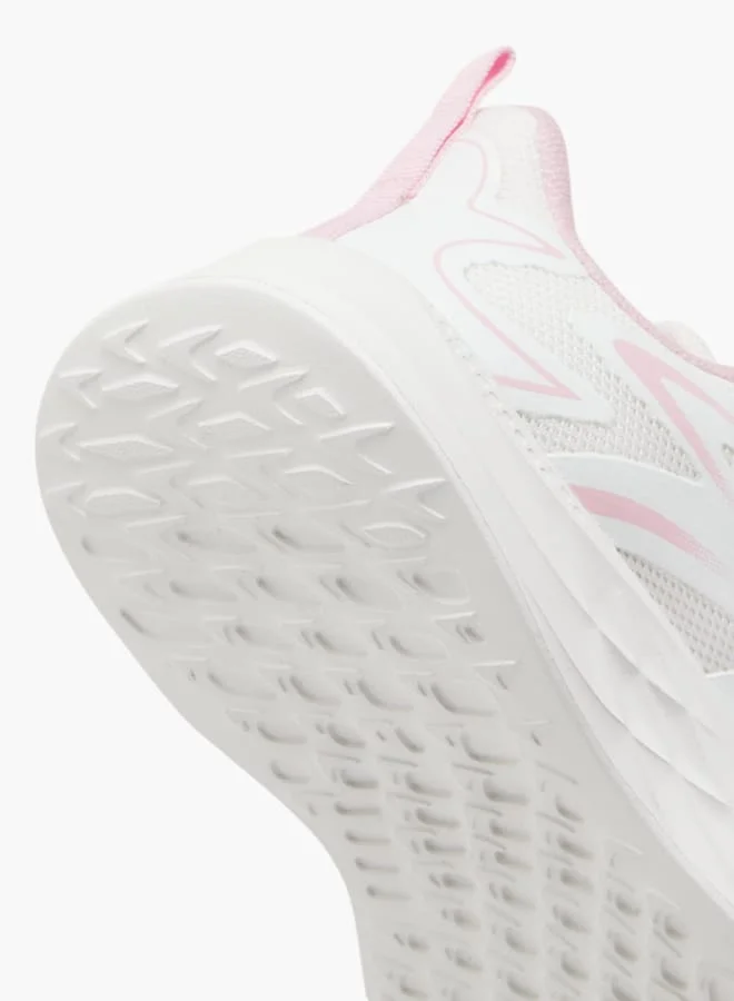 Oaklan by Shoexpress Girls Pull Tab Detail Sports Shoes with Hook and Loop Closure