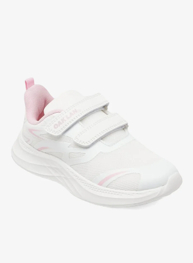 Oaklan By Shoexpress Pull Tab Detail School Sports Shoes With Hook And Loop Closure