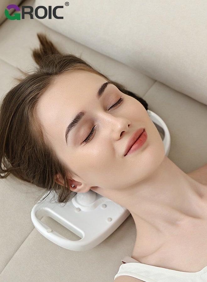GROIC Slimming Belt, Abdominal Massager Portable Weight Loss Machine with 3 Massage Modes,Waist Vibration Massager for Period Cramps, Electric Waist Belt Device,Slimming Vibration Trainer(White) - Image 3
