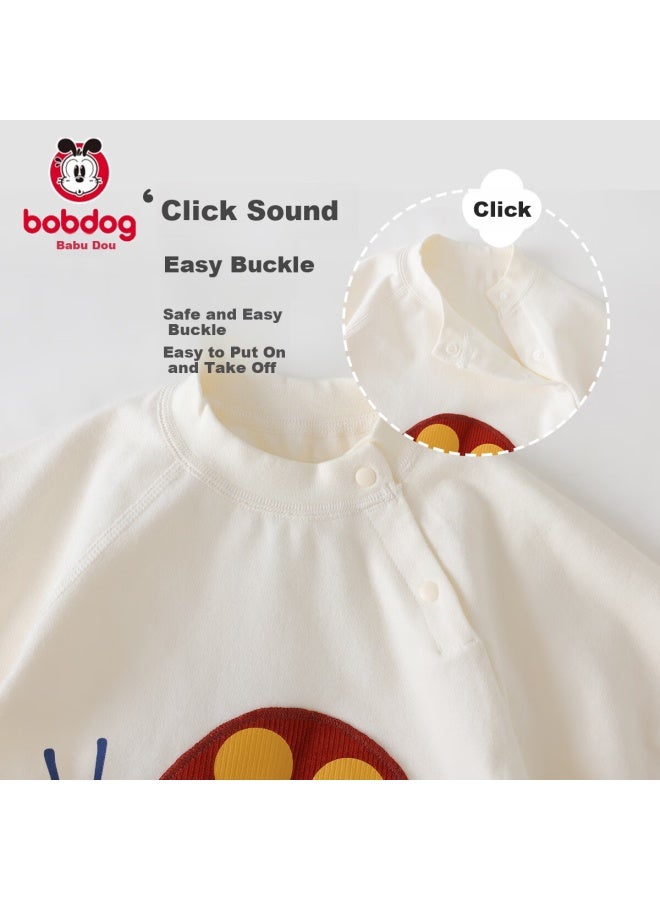 Babu Bean Baby Clothes Spring And Autumn 100% Cotton Infant Romper A-class Cartoon Outfits For Babies And Toddlers Crawling Suit - Image 2