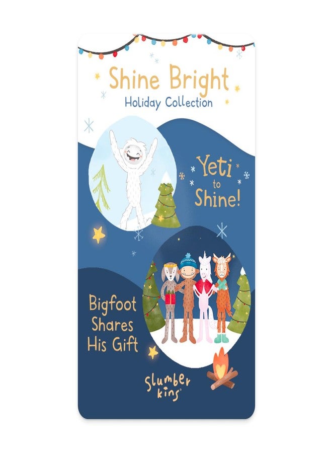 يوتو مجموعة YOTO Slumberkins، Shine Bright Holiday - بطاقة صوتية للأطفال للاستخدام مع مشغل الصوت ومشغل الصوت المصغر المتكامل، استماع تعليمي بدون شاشة مع وقت لعب ممتع، وقت النوم والسفر، للأعمار من 3 سنوات فما فوق - Image 1