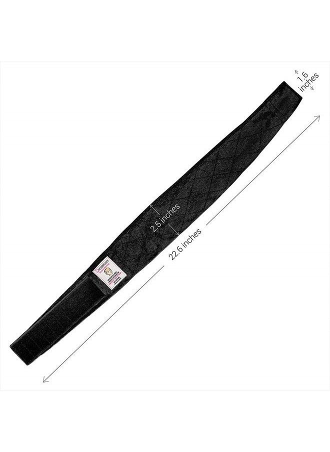 Dreamlover Wig Grip Band, Wig Bands for Keeping Wigs in Place, Wig Grip Headband, Black, female, 2 Pieces  - Image 3