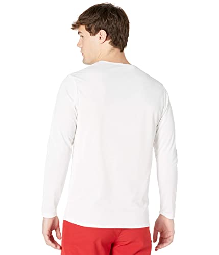 O'NEILL ONeill Mens Basic Skins Long Sleeve Sun Shirt UPF 30 Sun and Rash Protection for Surfing and All Outdoor Activities White Large - Image 3