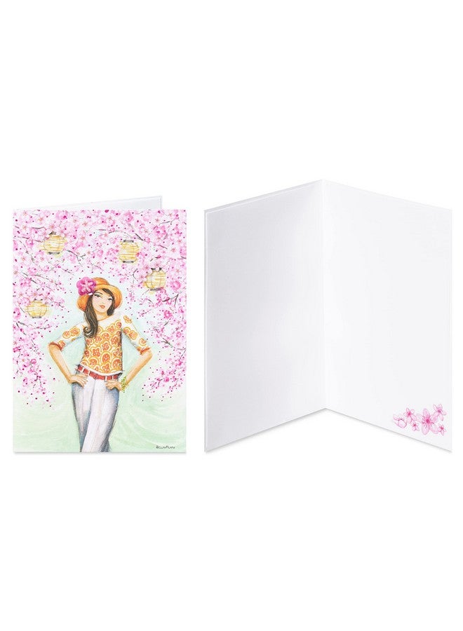 Papyrus Deluxe Boxed Birthday Card Assortment - Designed by Bella Pilar, City Fashion (4-Count) - Image 2