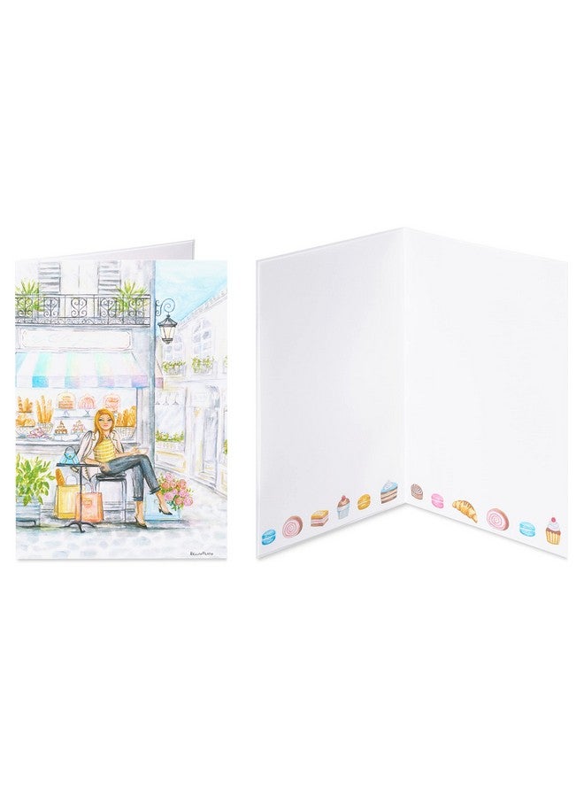 Papyrus Deluxe Boxed Birthday Card Assortment - Designed by Bella Pilar, City Fashion (4-Count) - Image 5