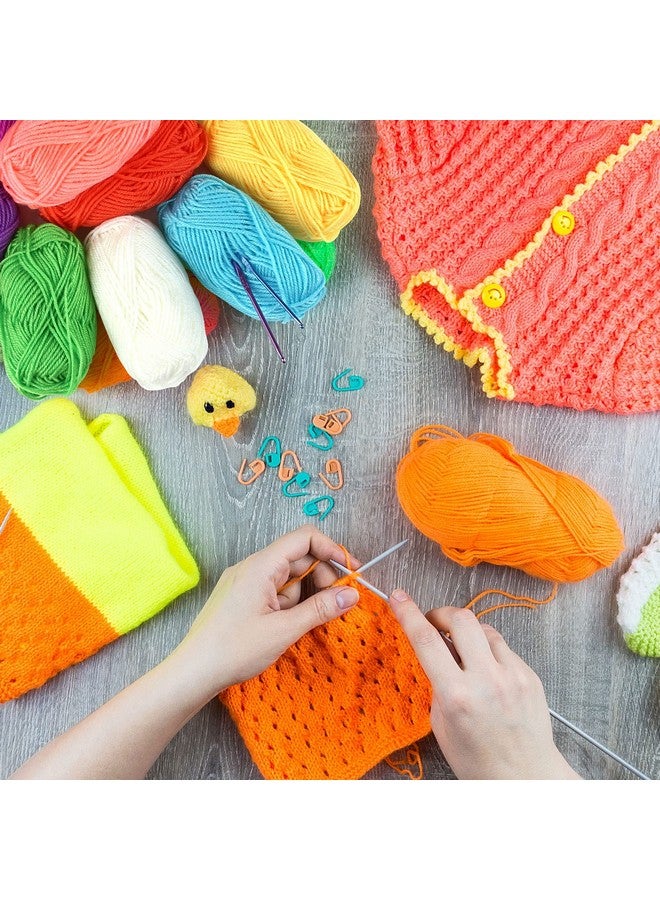 LIHAO 24 Acrylic Yarn Skeins For Knitting Mini Yarn Assorted Colors For Crochet Crafts Diy Gift 100% Acrylic 15G - Image 4