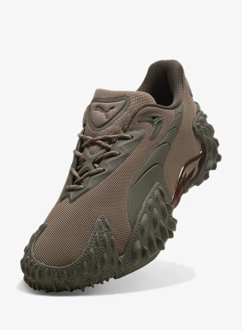 Puma Totally Taupe-Matte Bronze Mostro X Dots Sneakers Unisex for Men | Best Price UAE