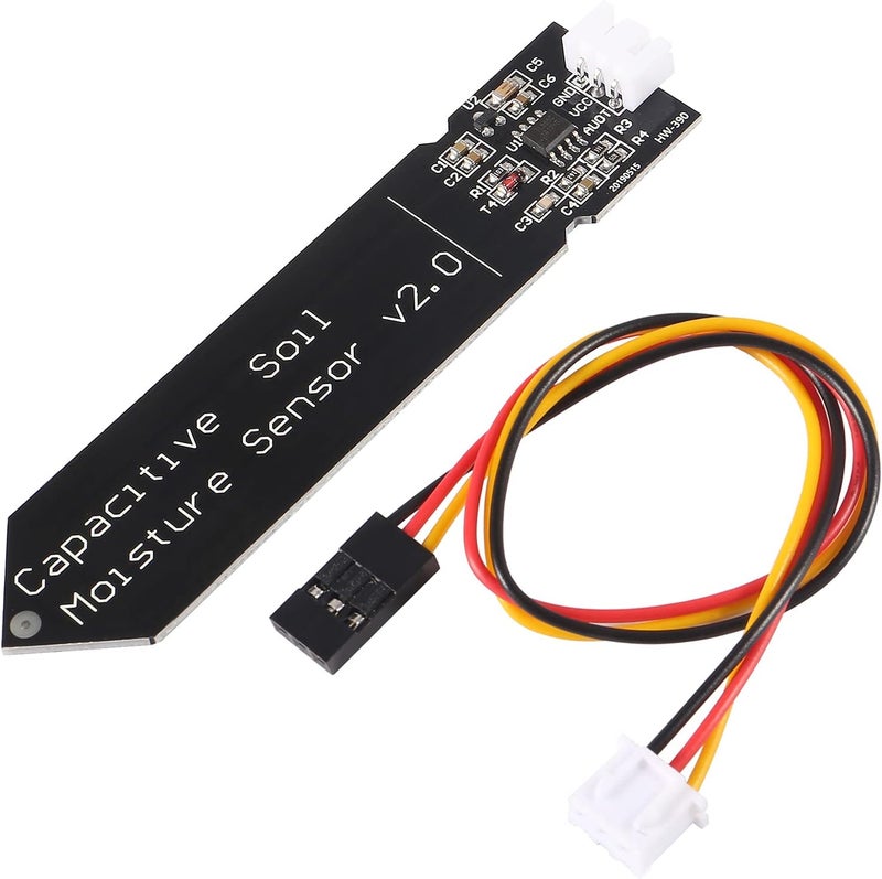 AiTrip 10 Pack Capacitive Soil Moisture Sensor Corrosion Resistant for Arduino Moisture Detection Garden Watering DIY Electronic for Arduino and Raspberry Pi (10PCS) - Image 3