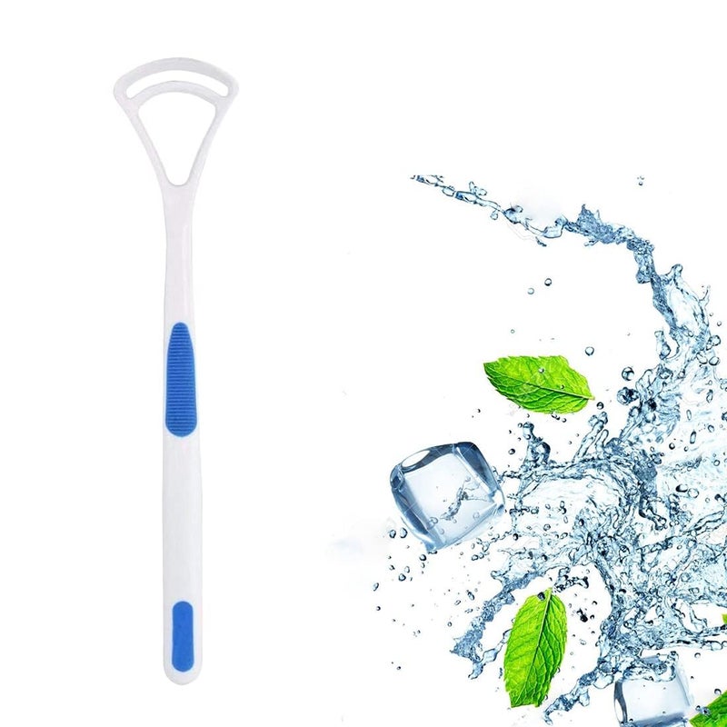 BRIGHTZONE tongue cleaner Fights Bad Breath & Oral Health Care Improved Taste Sense for fresh people of india for adult & children Flexible Handle Easy to Use pack of 2 - Image 1