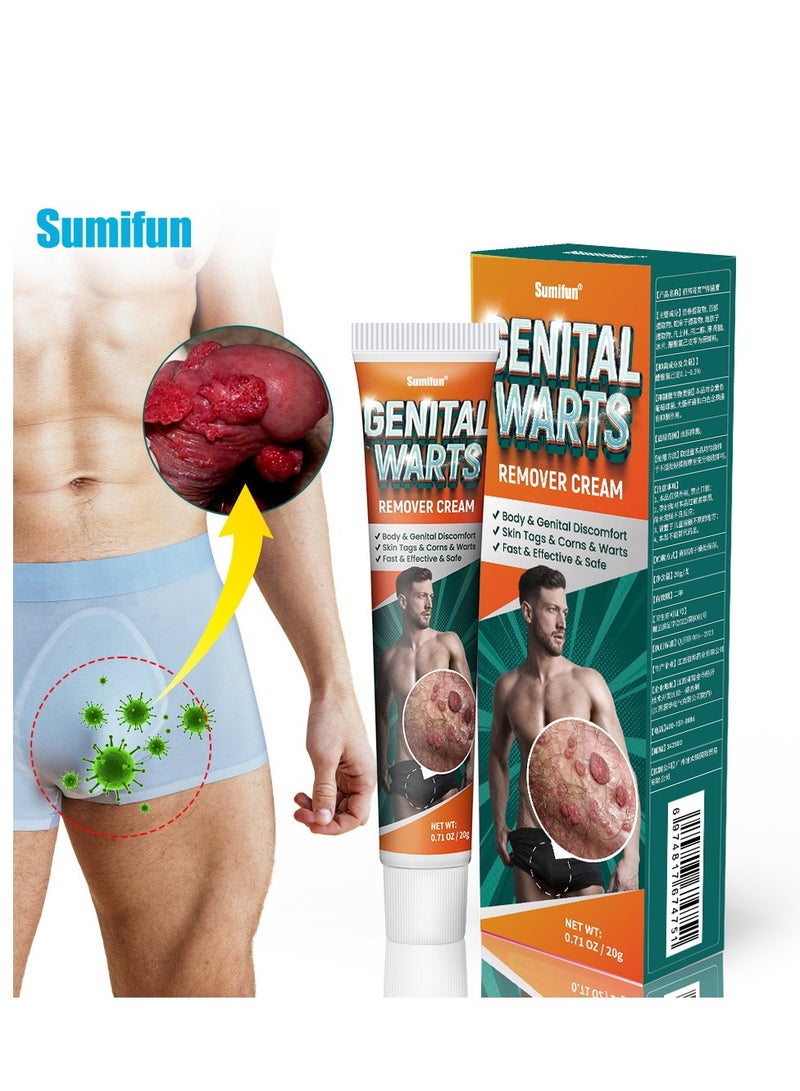 Sumifun Natural Wart Removal Cream – Gentle, Fast-Acting, and Skin-Friendly  - Image 1