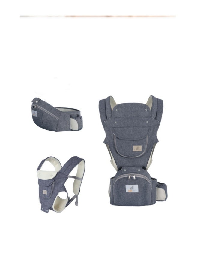 دوكو حامل الطفل, طفل يلفوف حامل, حامل الطفل مع مقعد الورك للرضاعة الطبيعية, حجم واحد يناسب كل - التكيف مع المولودين حديثا,متعدد الوظائف حامل حزام الخصر للطفل حديث الولادة إلى الطفل الصغير, حامل الطفل قابل للتعديل - Image 3