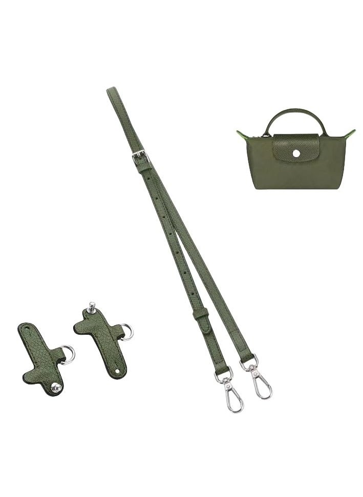 Skycare - Skycare Genuine Leather Purse Straps - Adjustable Shoulder Strap for Longchamp Mini Bags - Image 1