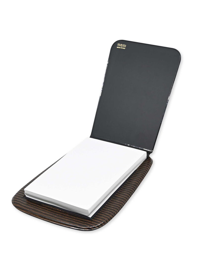 FIS 2 Pieces Table Note Pad, Colour Lizard Brown - UANO081BR - Image 2